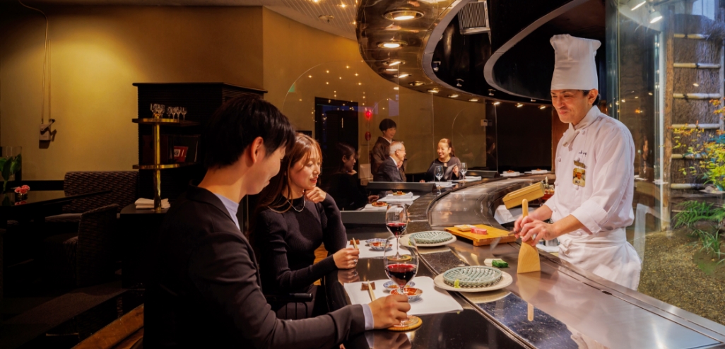 カウンター席の様子