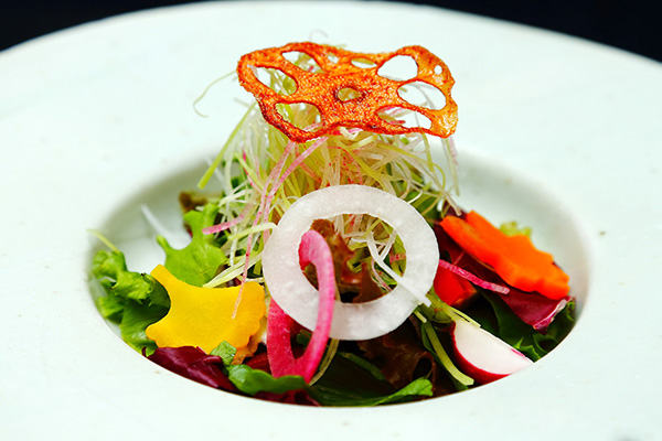 すていき小次郎10月のお料理 サラダ