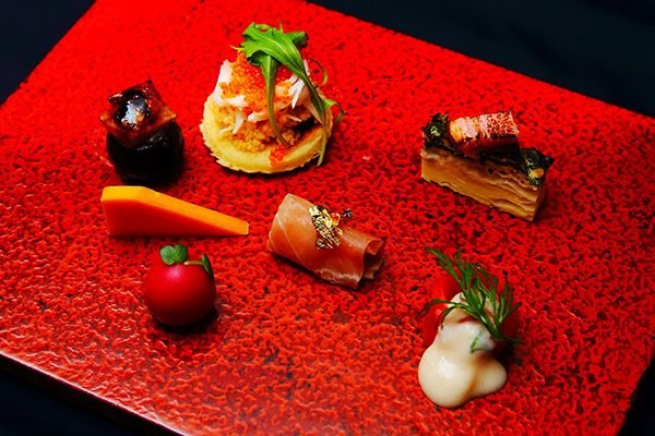 すていき小次郎12月のコース前菜